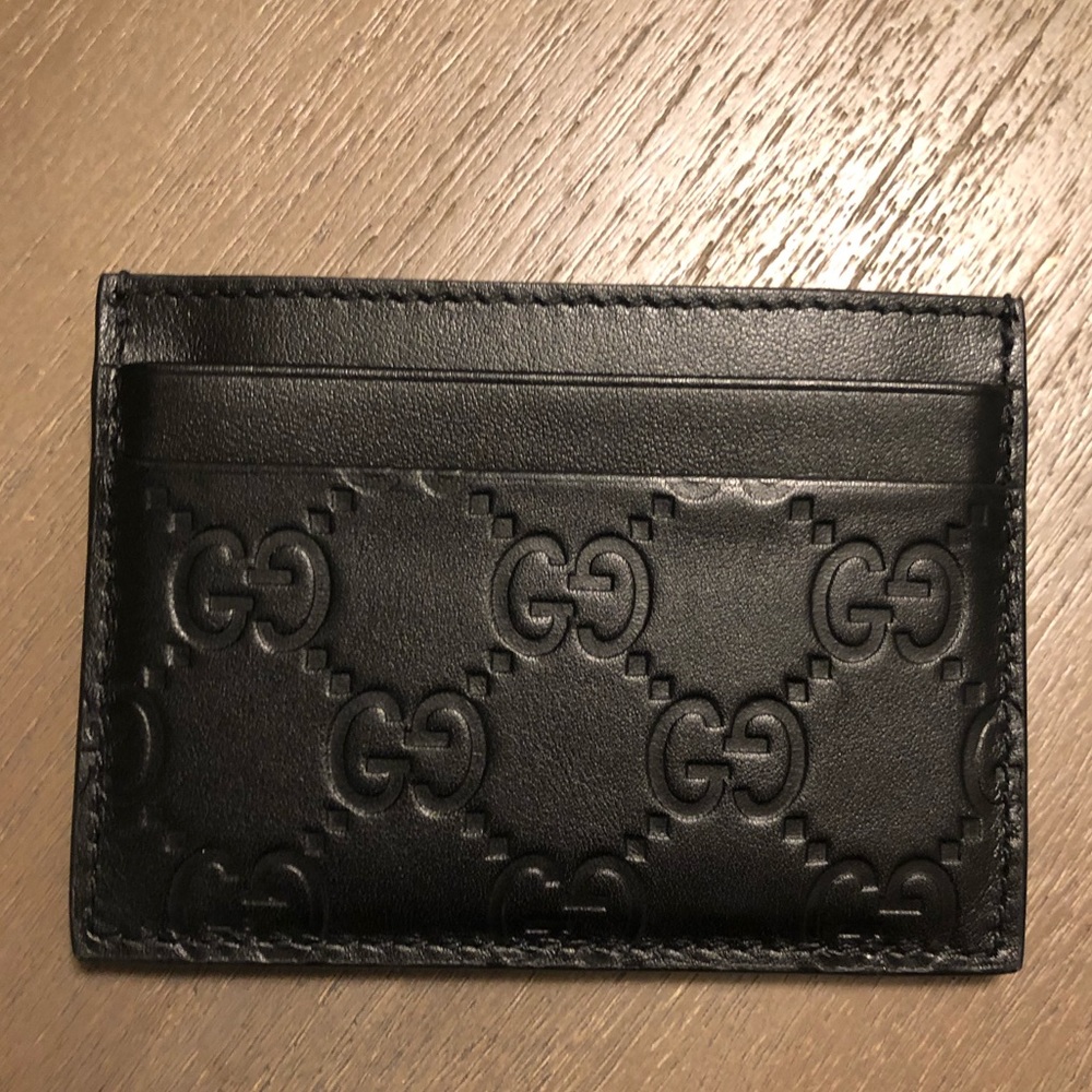 Authentic Gucci card holder